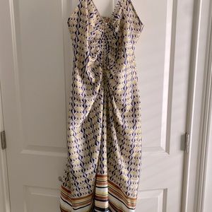 Mango Silk Scarf Print Dress